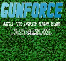 Image n° 7 - screenshots  : Gunforce - Battle Fire Engulfed Terror Island